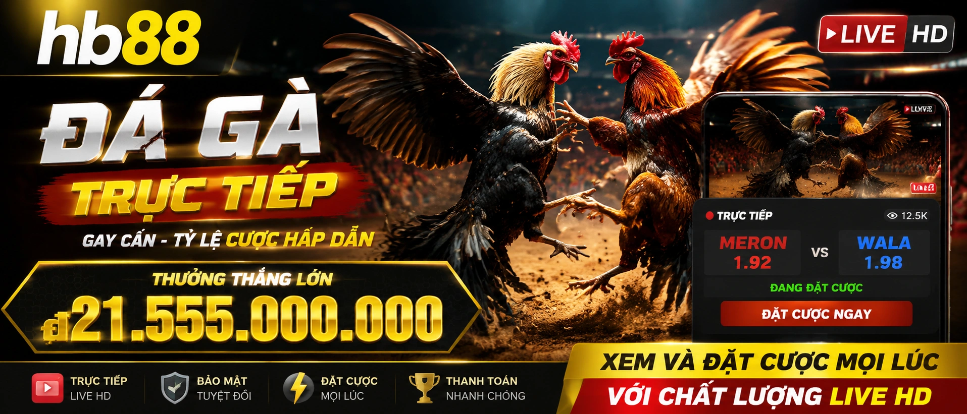 Đá Gà Trực Tiếp và Mobile Betting